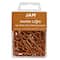 JAM Paper 1" Colorful Standard Paper Clips, 2 Packs of 100